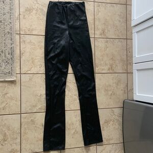 Leather pants from PrettyLittleThing